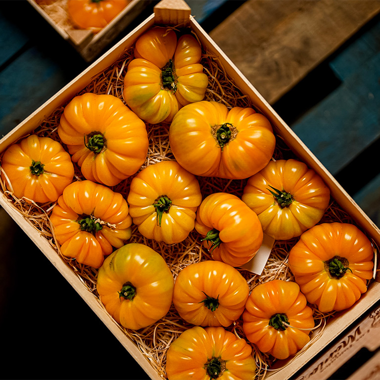 tomates jaune fruits et légumes rungis